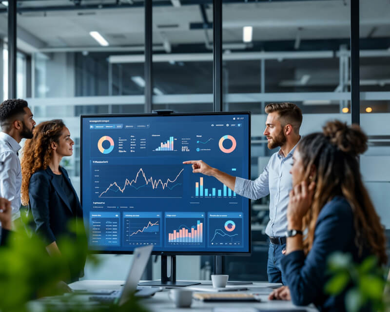 Tenha relatórios claros e estratégicos